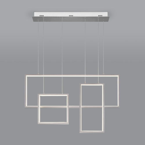 Светодиодная люстра Умный дом 90278/3 сатин-никель