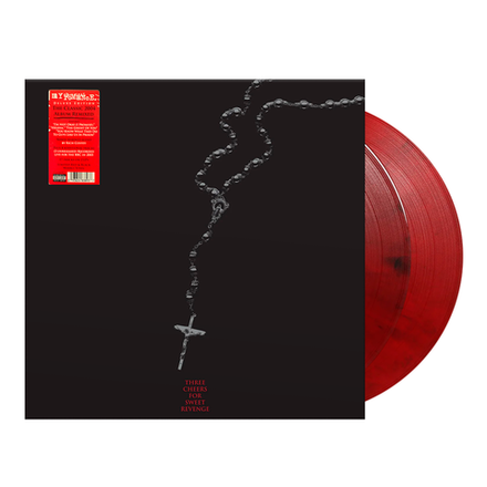 My Chemical Romance Three Cheers For Sweet Revenge (Red & Black Marble)