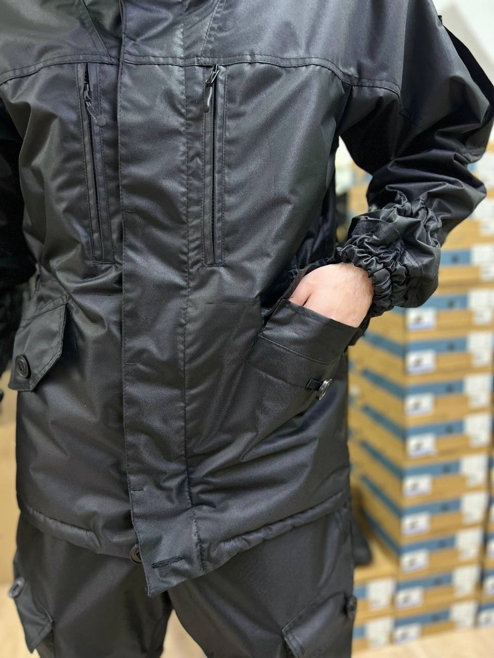 Горка 6 флис осень-зима / кошачий глаз / черный