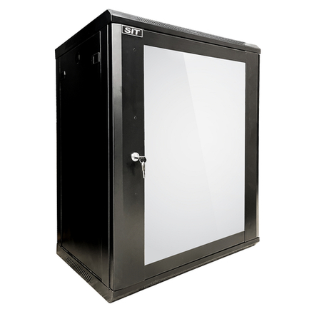 Шкаф настенный 19" 15U, 600*600*769 SIT-WM153