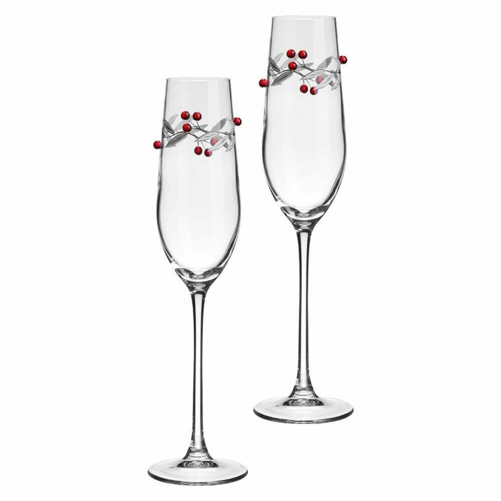 Набор бокалов для шампанского "Berry dreams" 2шт 180мл