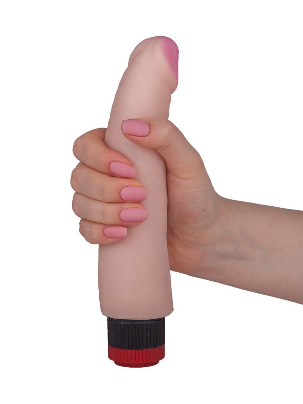 Телесный вибромассажёр COCK NEXT 6" - 17,5 см.