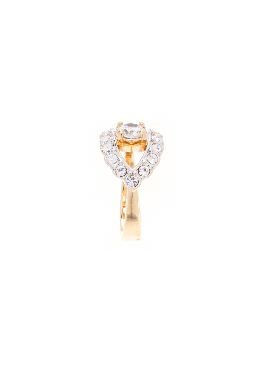 "Аусесс" кольцо в золотом покрытии из коллекции "Teona" от Jenavi