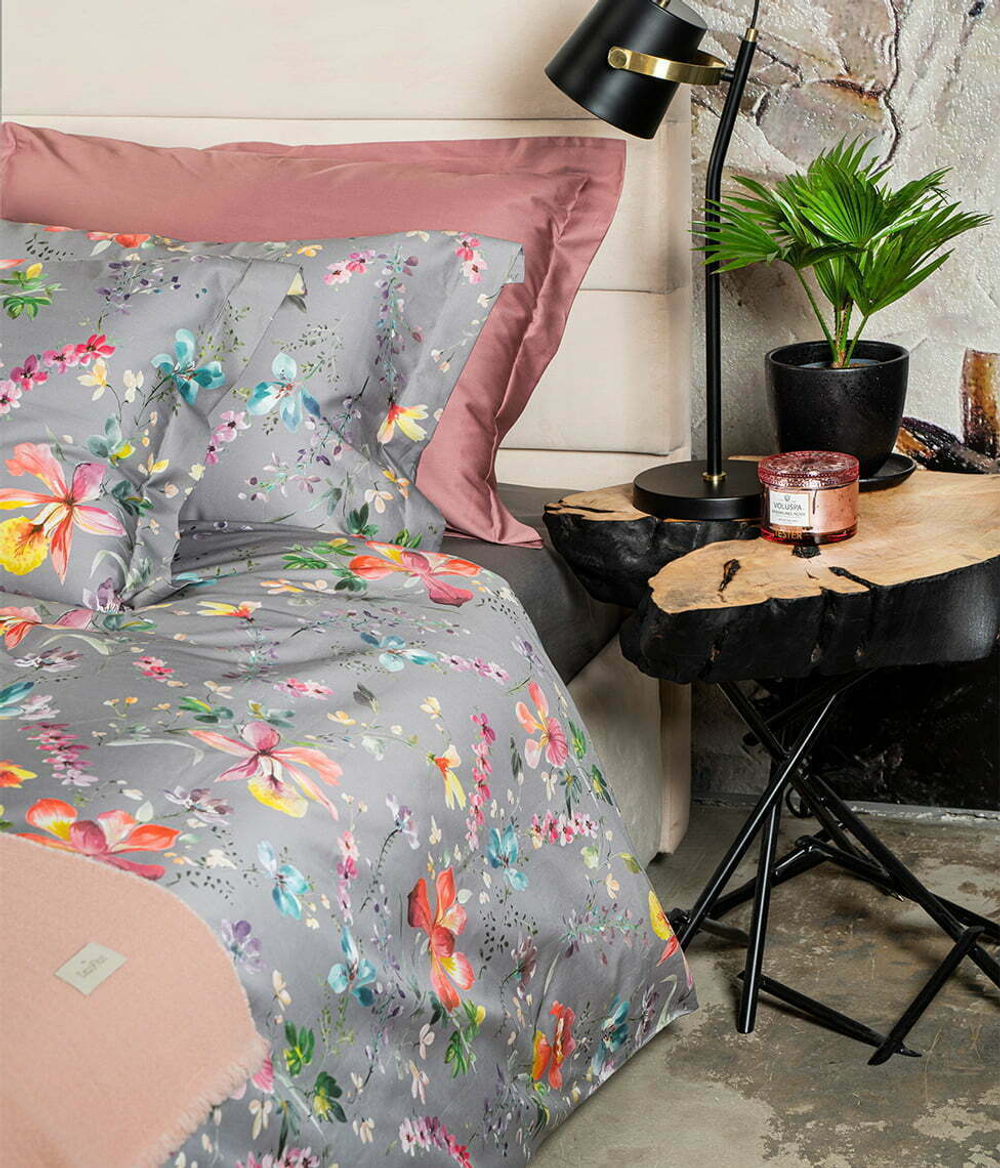 Постельное белье 2 спальное евро Decoflux Weekend Blooms