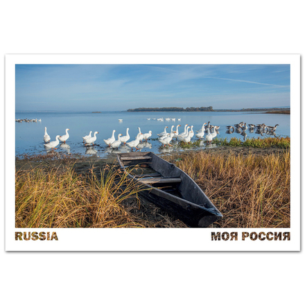 Осенним днём на Белом озере, Башкортостан