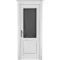 Цена на Дверь массив ольхи Элегия белая эмаль остеклённая Купить Дверь массив ольхи Элегия белая эмаль остеклённая