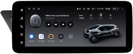 Магнитола Mercedes-Benz E-класс (W212 седан) 2015 NTG 5.0 - Teyes LUX ONE монитор 12.3", Android 10, 6/128Гб, CarPlay, 4G SIM-слот