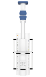 Потолочная медицинская консоль CADUCEUS C2-VE двухплечевая