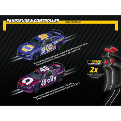 Carrera GO!!! - Автотрек Nascar 4,9 м + 2 машинки 62582 / артикул   62582  / GTIN 4007486625822