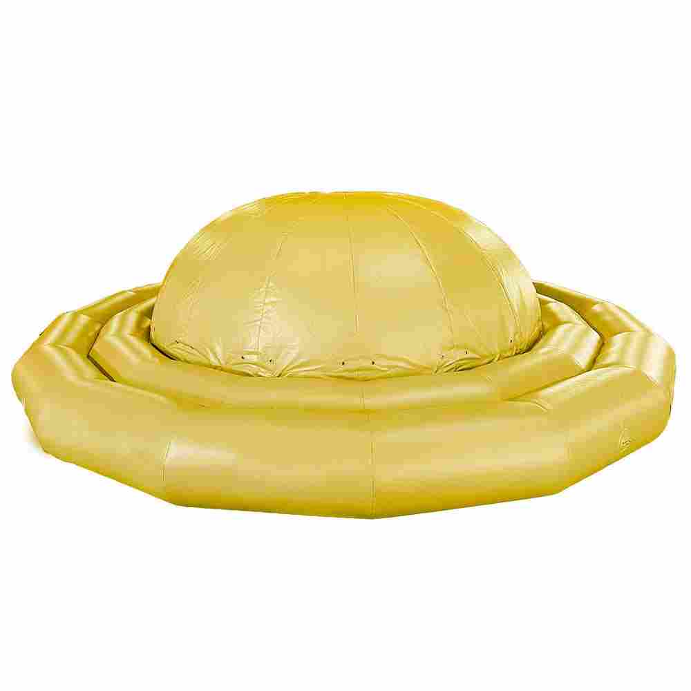 Надувное оборудование «Надувной живот» 3*3*1,2 м, жёлтый
