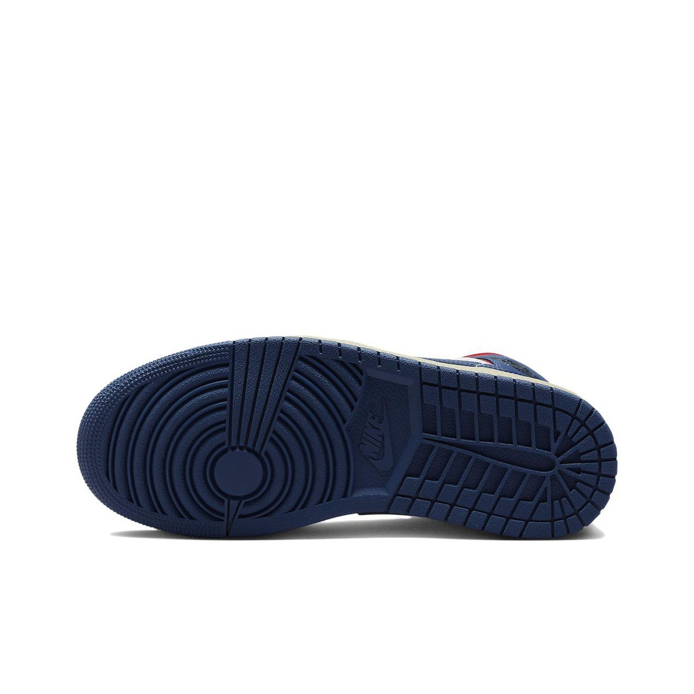 Кроссовки Air Jordan 1 Mid French Blue, BQ6472-146