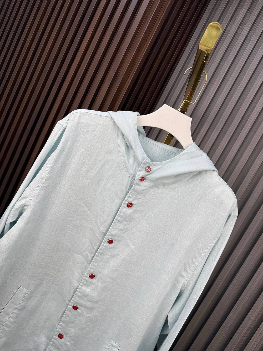 Рубашка с капюшоном Kiton