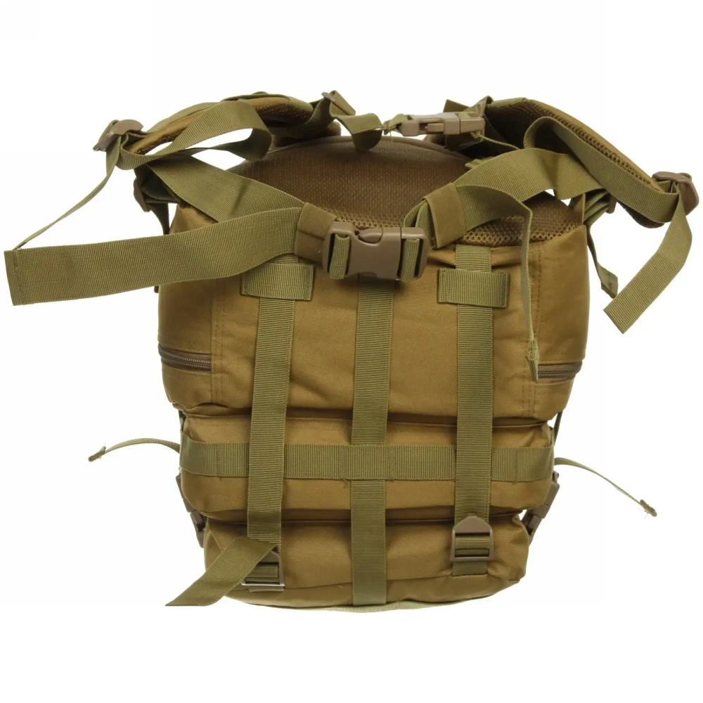 Рюкзак туристический 40л, цвет песочный,D3