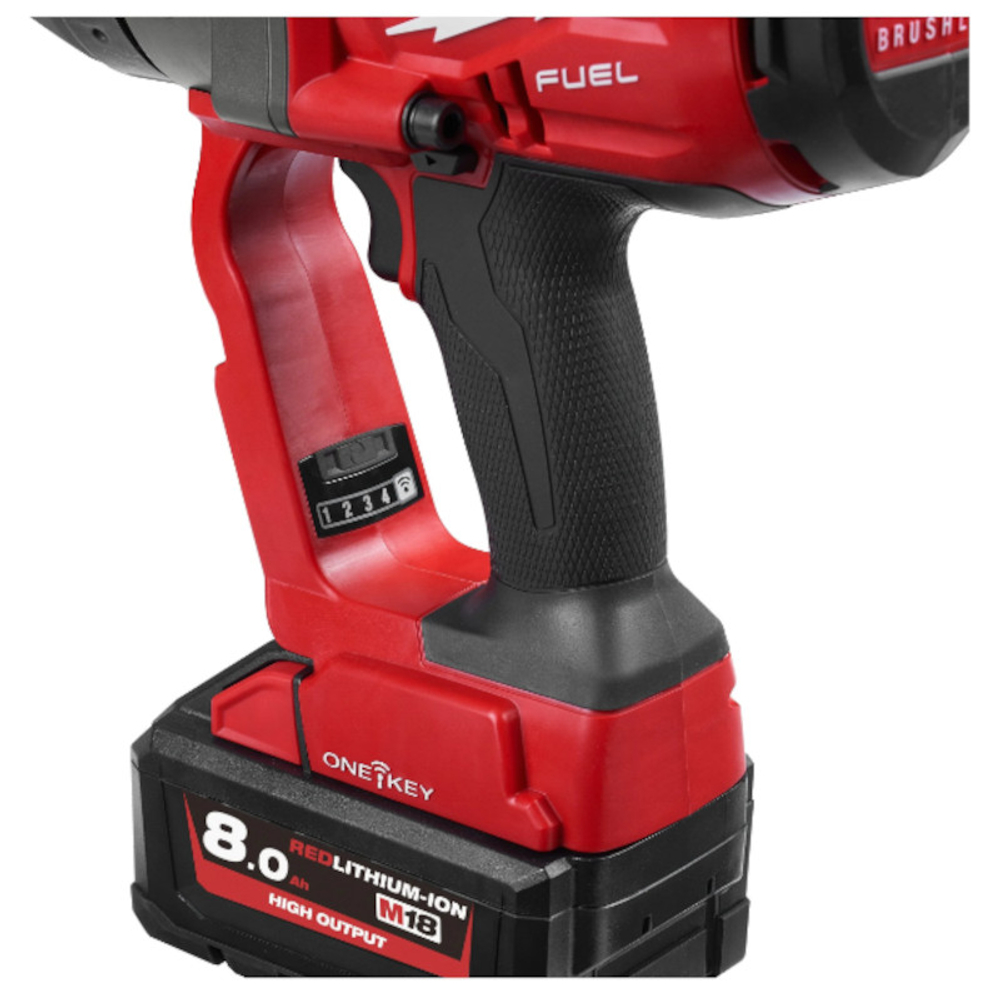 Аккумуляторный гайковерт Milwaukee M18 ONEFHIWF1-802X ONE-KEY FUEL ударный