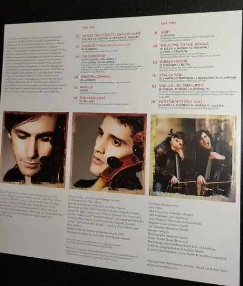 2Cellos - 2Cellos - Translucent Blue LP