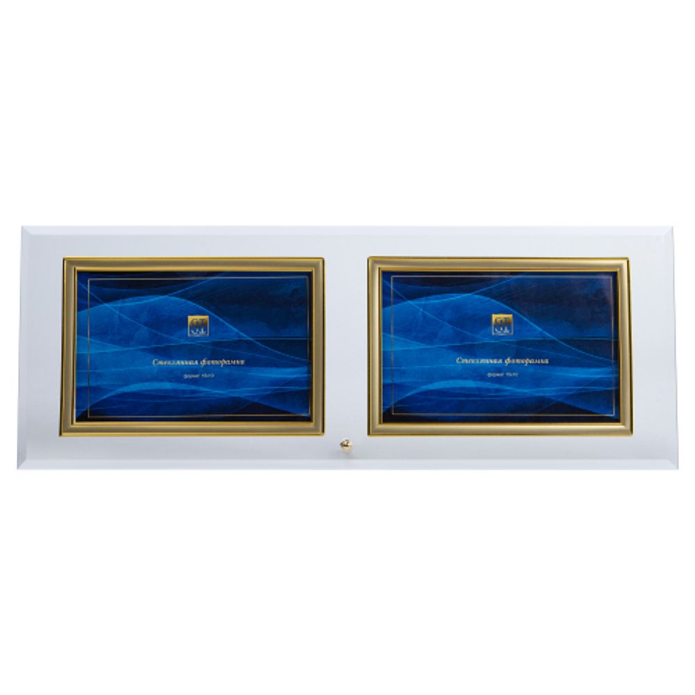 GT 234/-G горизонтальная прямая двойная , золото 10х15