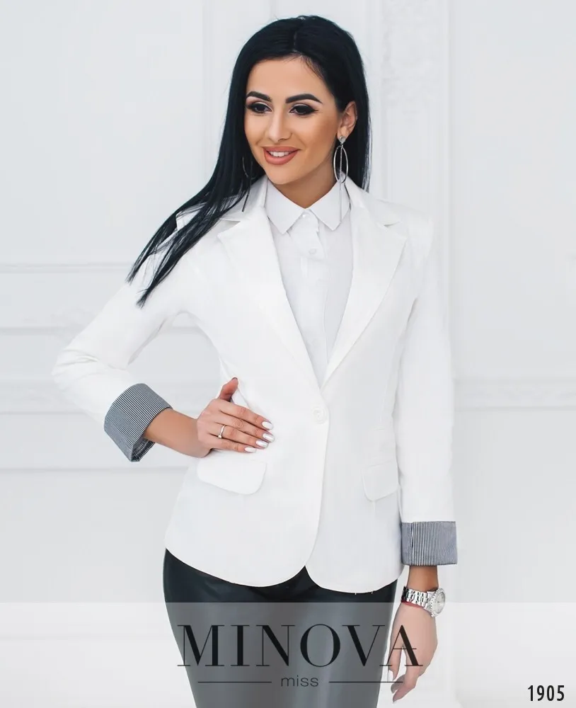 Пиджак 1001-молоко Minova