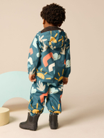 Комбинезон непромокаемый с флисовой подкладкой для мальчика Next Q60-451, Зеленый