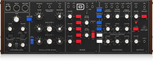 Аналоговый синтезатор Behringer Model D