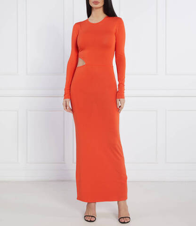 платье Calvin Klein - оранжевый(K20K204545)