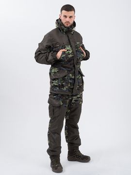 Костюм "ГОРНЫЙ -5" кур+бр (Алова,Флис, Коричневый) 2022/1