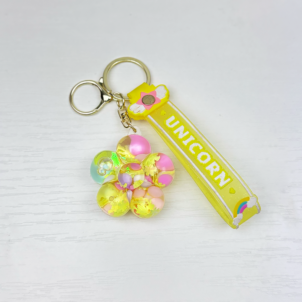 Брелок конфетти Цветок