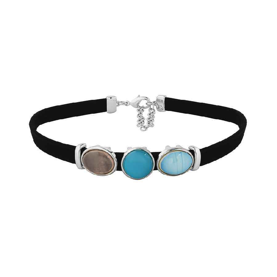 Чокер Possebon Quartz Rose/Madre Azul/Opaline B0207.9.20.25 R/BL/BW/S