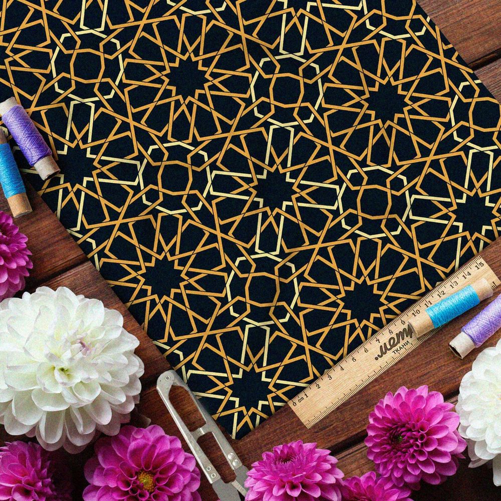 Ткань дюспо бронзовый калейдоскоп из проволоки