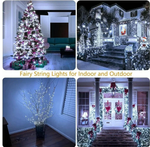 Гирлянда интерьерная "Роса" разноцветная, 100 м