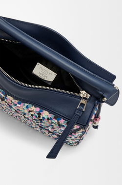 Loewe Сумка Confetti Puzzle 10 из классической телячьей кожи, разноцветный
