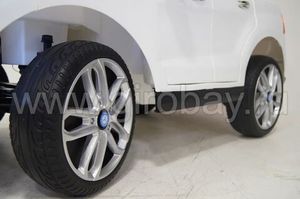 Детский электромобиль River Toys MERCEDES-BENZ ML350 белый фото №8