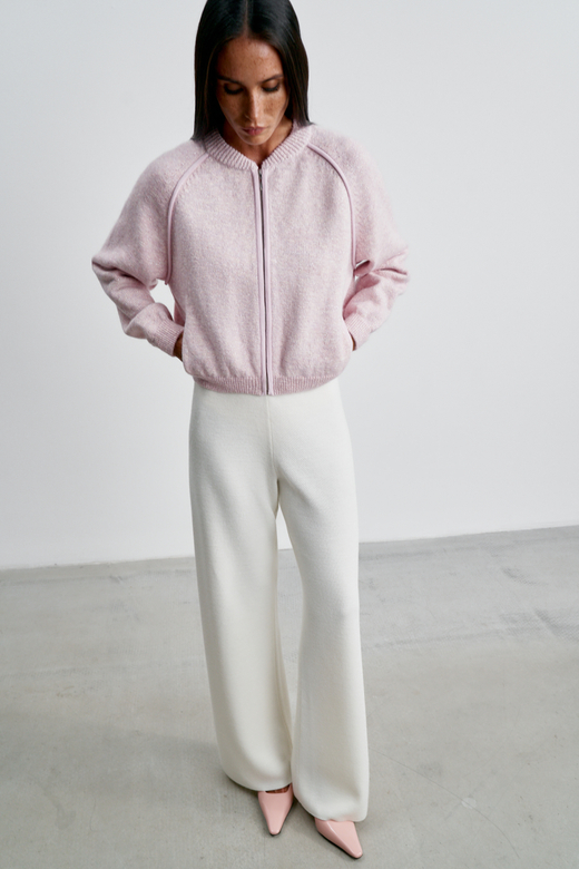 Бомбер SAGE, розовый