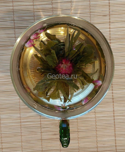 Чай Зеленый Связанный Хуа Кай Фу Гуй "Цветок богатства"