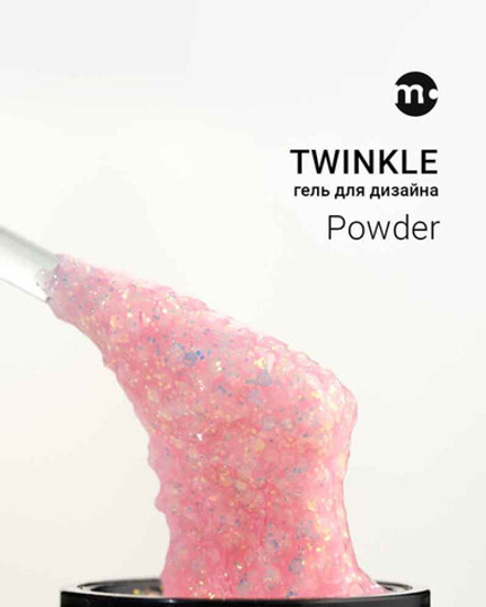 Monami, Gel Twinkle Powdery , 15 g