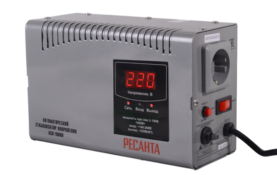 Стабилизатор напряжения "РЕСАНТА" АСН-1000 Н