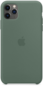 Чехол силиконовый для IPhone 11 Pro Max Pine Green (MWY62FE/A)