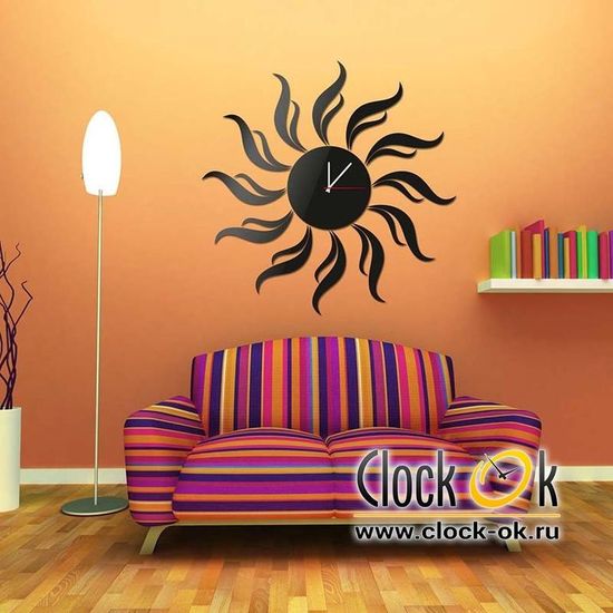 Настенные часы Sun