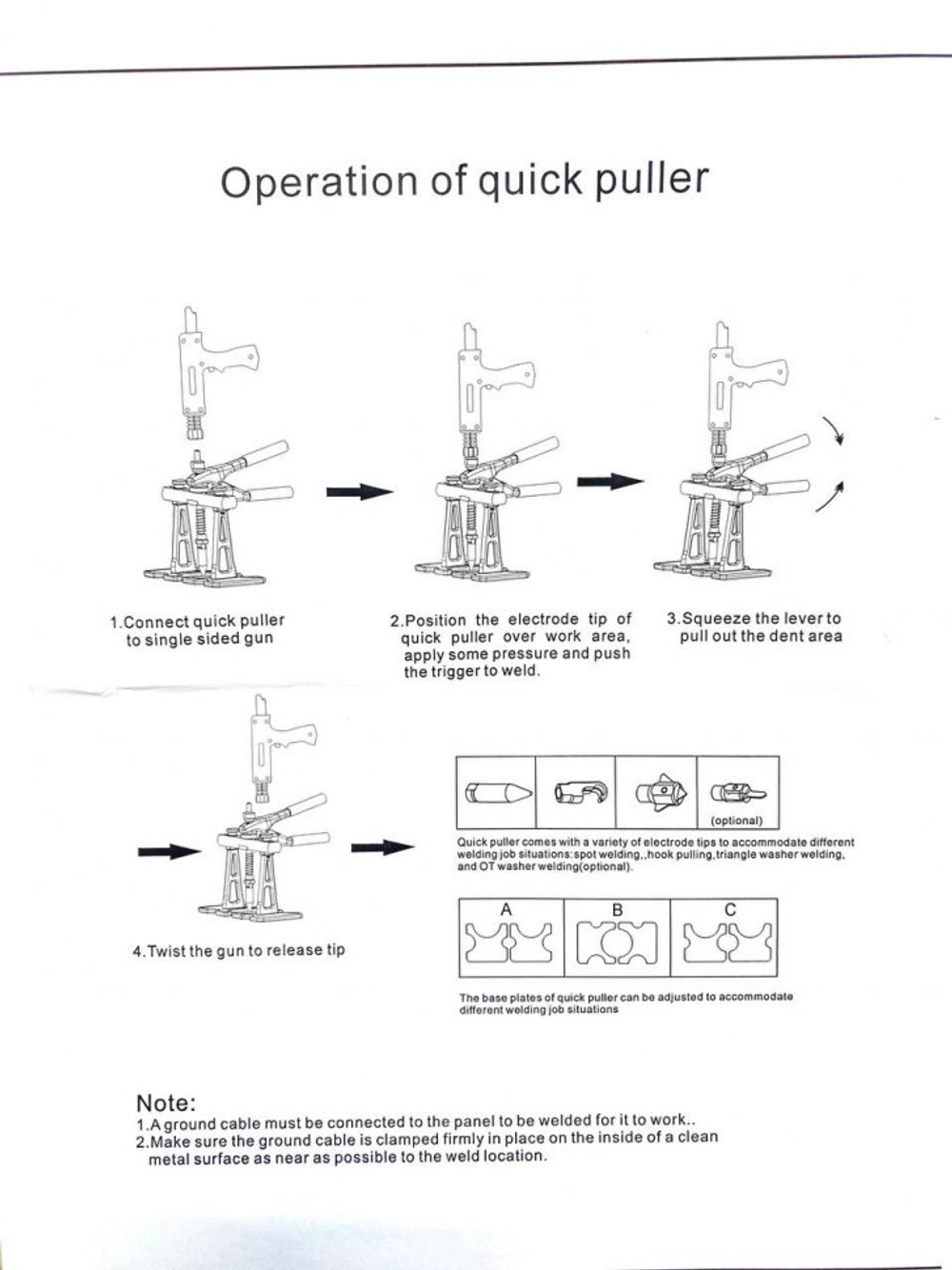 Пуллер быстрой вытяжки F051, арт. № HZ 18.611 horex