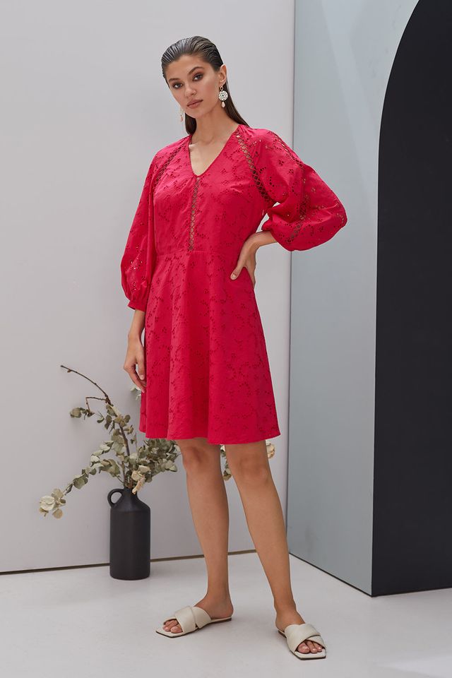 Платье летнее женское цвета фуксия