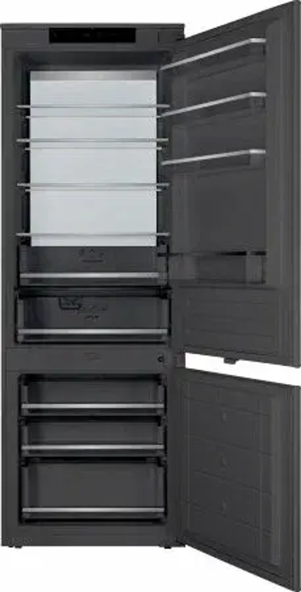 Холодильник двухкамерный Weissgauff WRKI 1970 Total NoFrost Inverter Premium EcoFresh Inox (q)