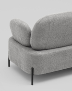 Диван Кэнди ткань букле светло-серый