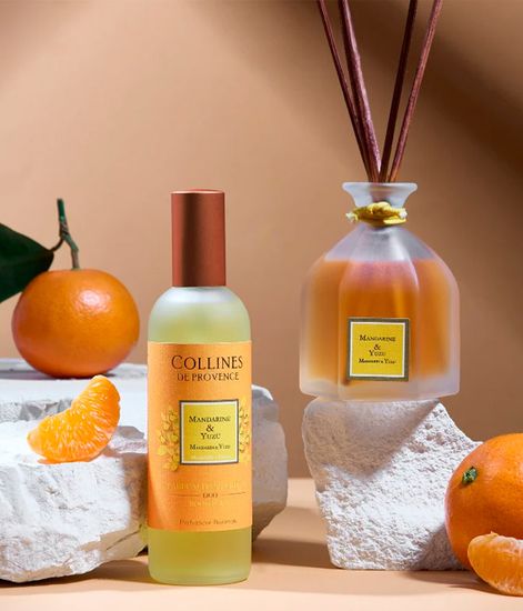 Mandarin & Yuzu, аромадиффузор Duos Parfumes collection, Collines de Рrovencе