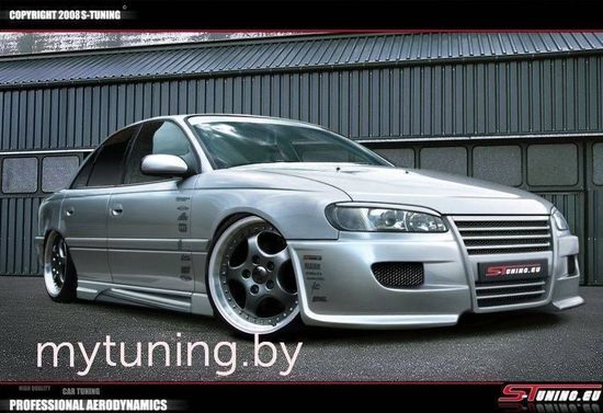 Передний бампер SAAB для Opel Omega B