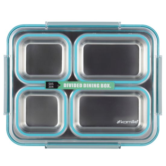 Ланч бокс 1800 мл. 4 отсека Kamille KM 2147