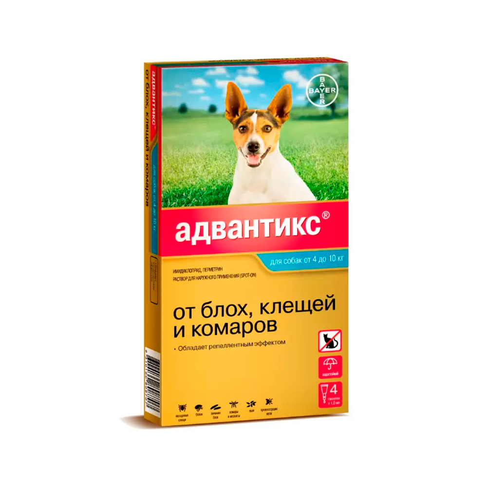 Адвантикс для собак 4-10 кг 1 ПИПЕТКА