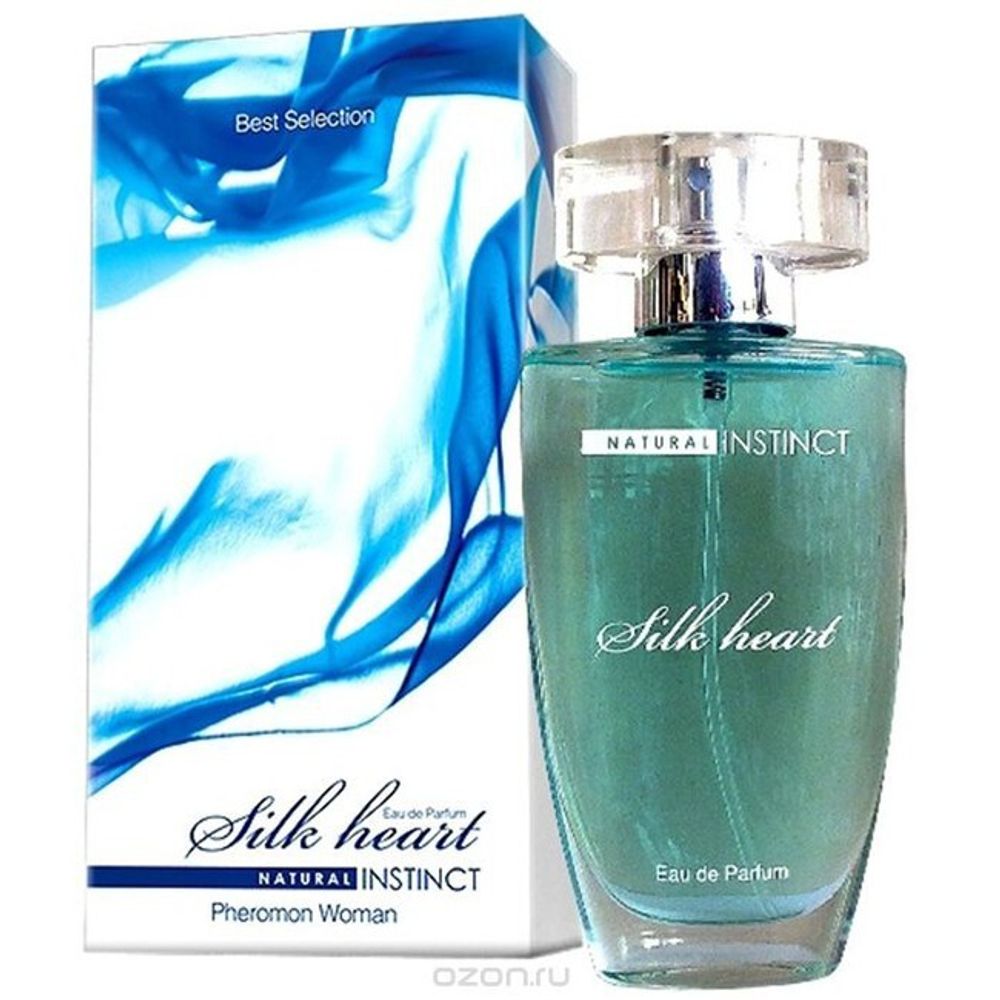 Парфюмированная вода Best Selection &quot;Silk heart&quot; 50 мл (Цвет: прозрачный)