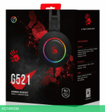 Наушники A4Tech Bloody G521 черный