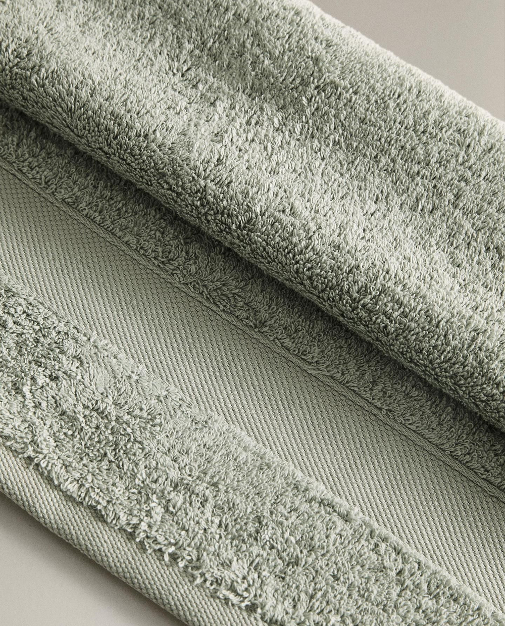 Zara Home - Хлопковое банное полотенце премиум-класса (600 г / м2), синий, 70х140 см