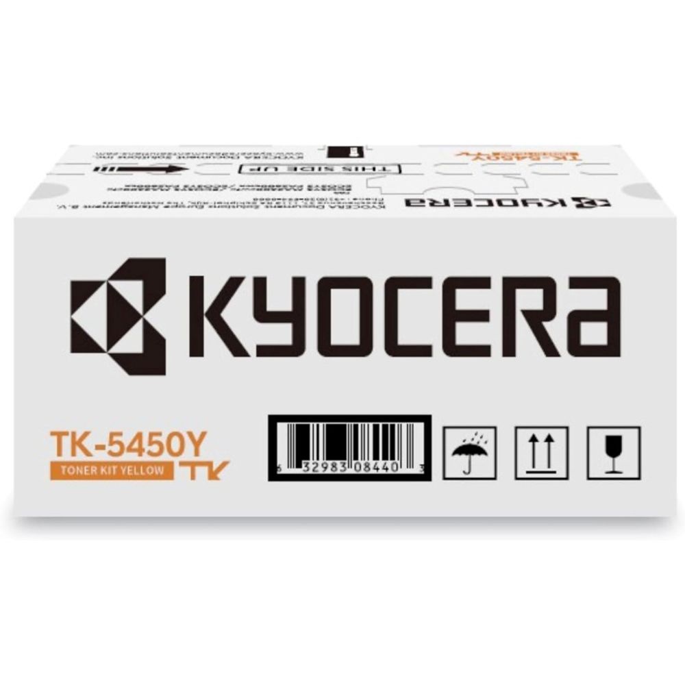 Тонер-картридж Kyocera TK-5450Y для ECOSYS PA2600cx/PA2600cwx/MA2600cwx/MA2600cwfx, Yellow (3K)