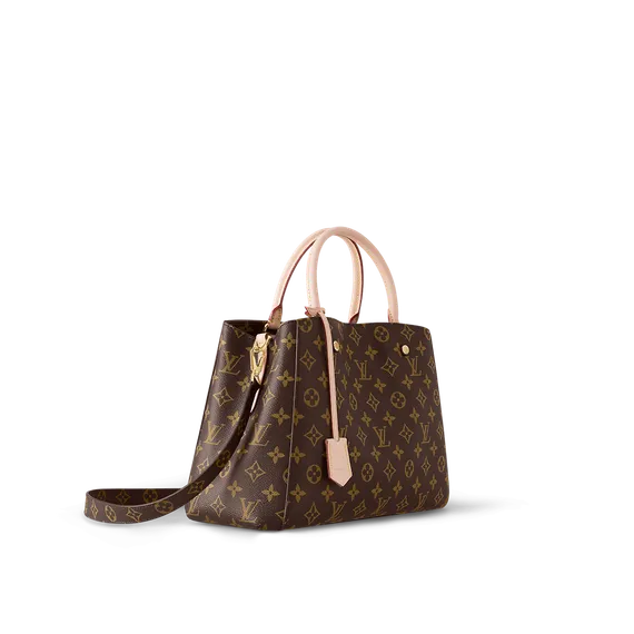 Сумка Louis Vuitton Montaigne коричневый
